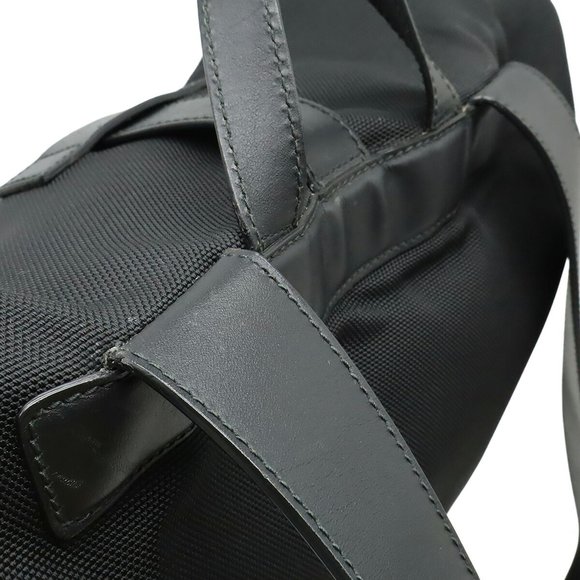 GUCCI Band Techno Canvas Webline Shelly Backpack in Black, Green, and Red - Picture 6 of 10